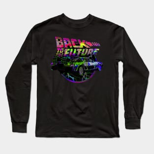 Back to the Future - DMC DeLorean Long Sleeve T-Shirt